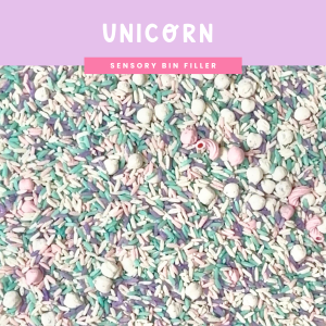 Unicorn Sensory Bin Filler
