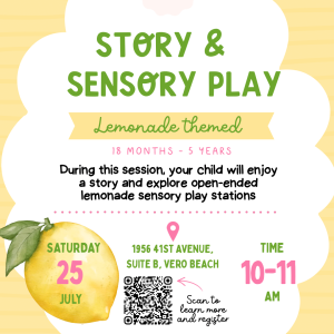 Lemonade Story & Sensory Play