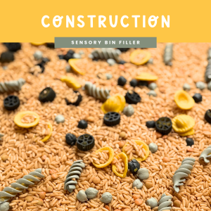 Construction Sensory Bin Filler Mix