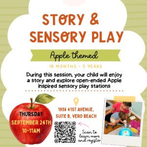 Apple & Sensory Play