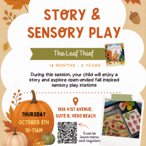 Fall Story and Sensory Play